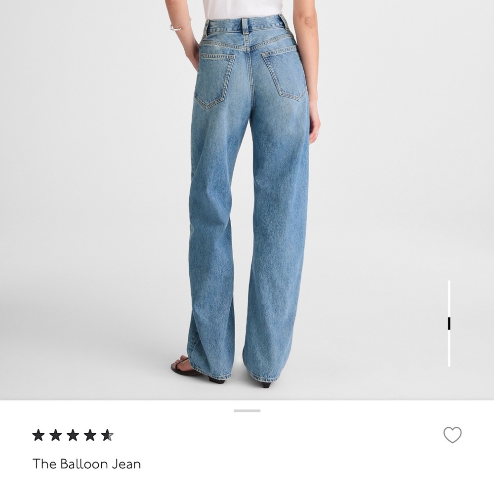 Madewell The Balloon Jean in Dobbins Wash - Picture 4 of 8